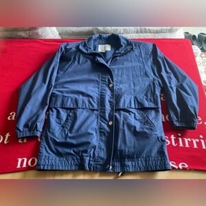 London Fog Navy Utility Jacket- Unisex Size SR